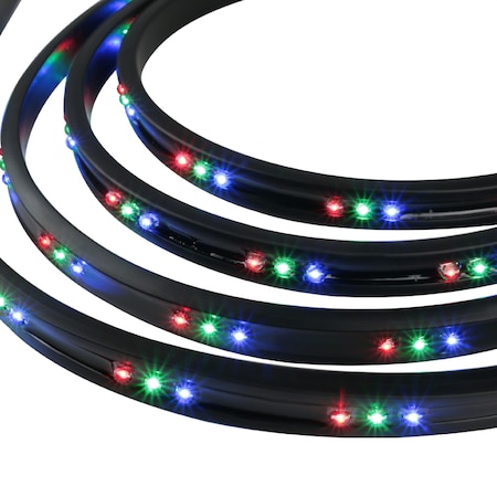 Spec-D Tuning Multi Color LED Under Car Kit- 12V 2 X 36", 2 X 48" LU-LED7CLR48